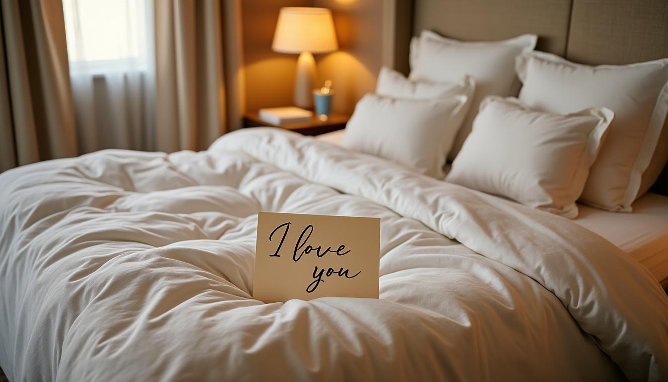 découvrez 70 mots doux et messages d’amour pour séduire et toucher le cœur de votre partenaire. inspirez-vous de ces beaux exemples pour exprimer vos sentiments et renforcer votre relation. que ce soit pour un message du matin, une déclaration passionnée ou une attention romantique, trouvez les mots parfaits pour faire fondre votre moitié et entretenir la flamme au quotidien.