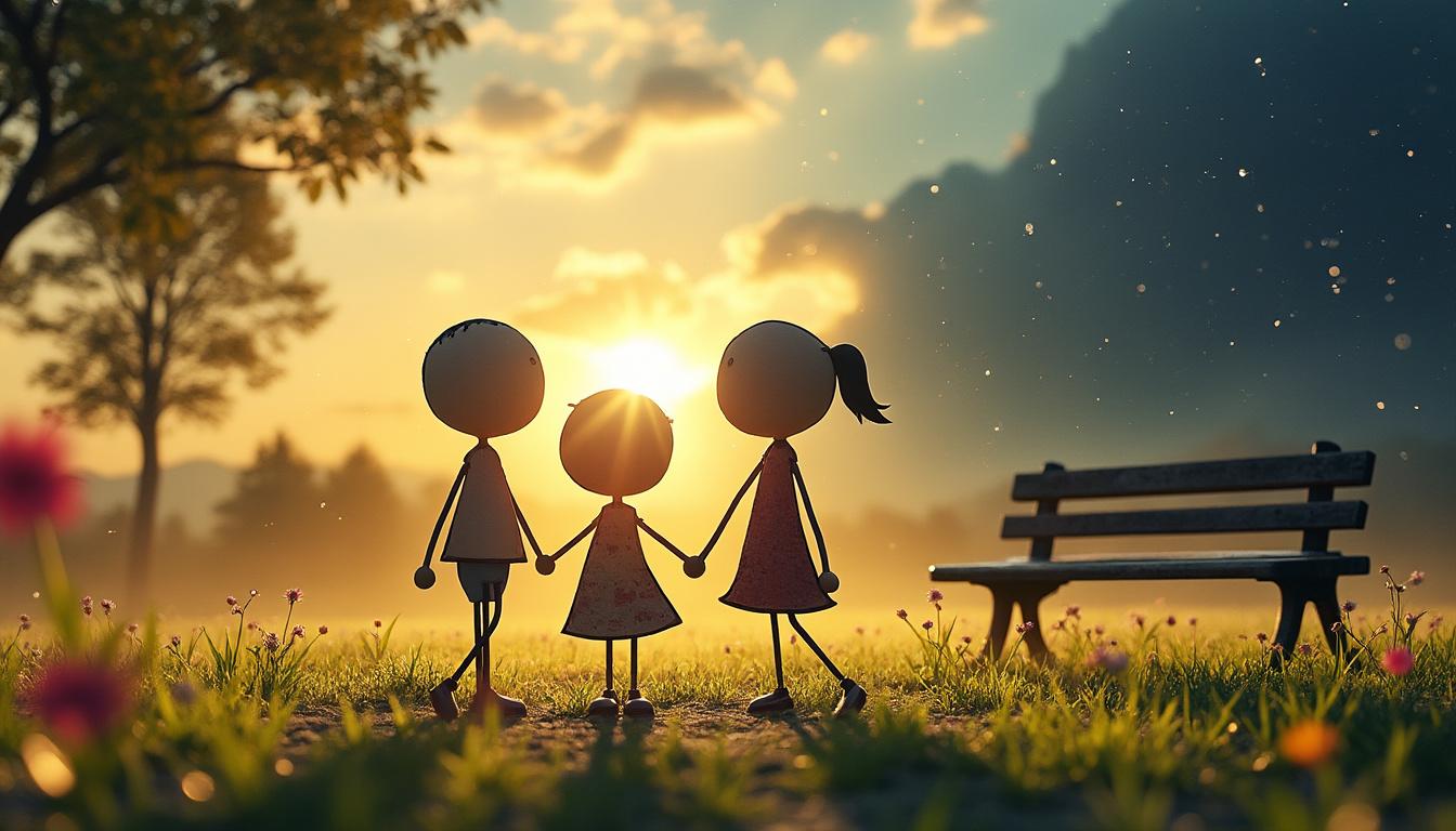 découvrez comment les bonhommes allumettes symbolisent l'amour et l'innocence au cœur des histoires d'enfance, évoquant tendresse et souvenirs précieux.