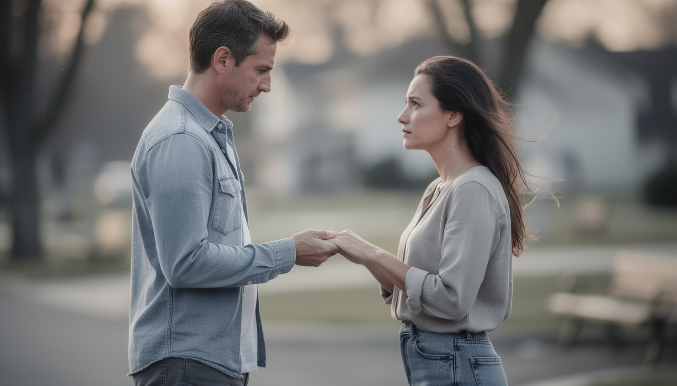 découvrez comment surmonter la douleur de la séparation avec compassion et sérénité, tout en apprenant à dire 'je t'aime, mais je te laisse partir'.