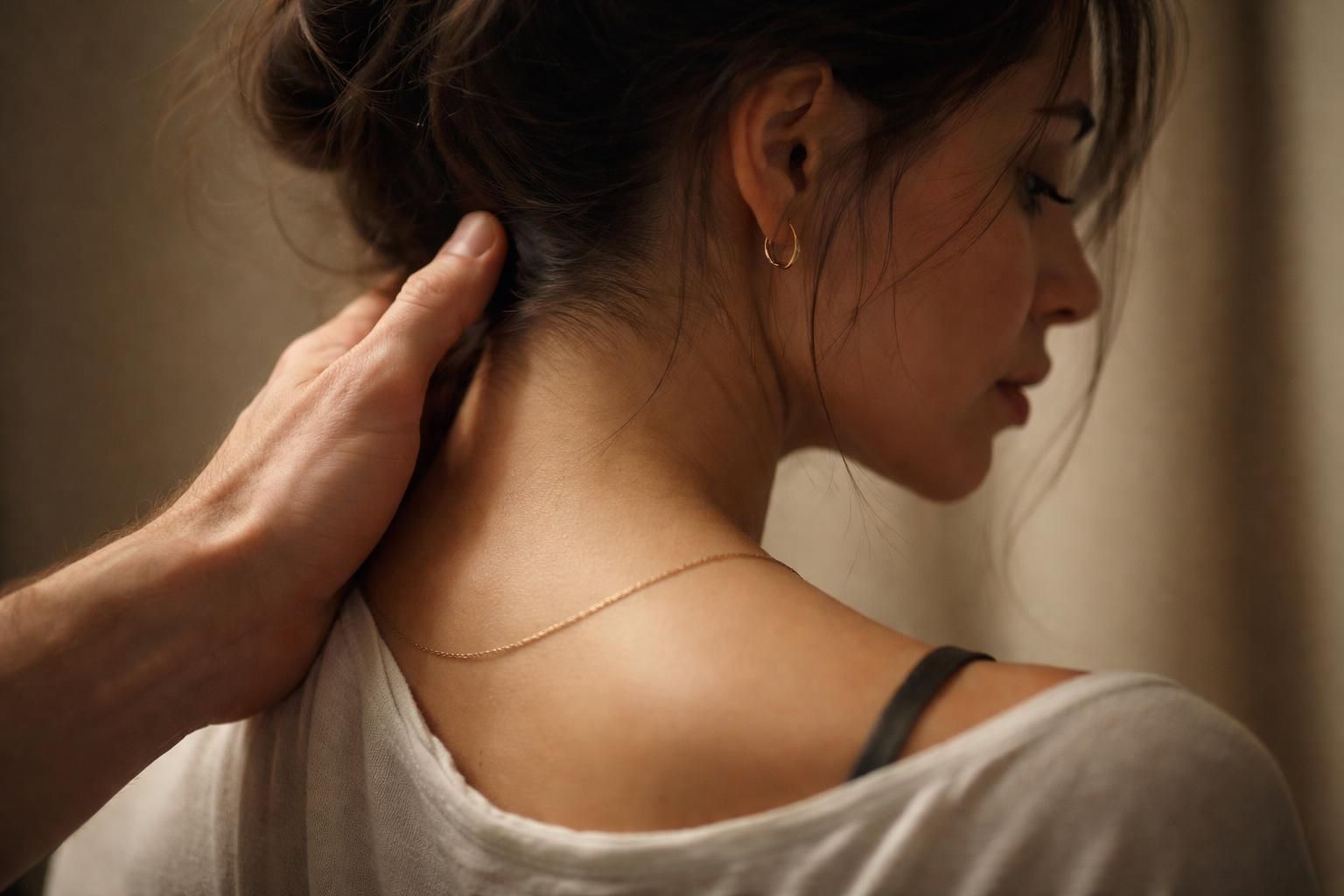 découvrez la signification profonde de toucher la nuque d'une femme : un geste chargé de tendresse ou un symbole de domination. analysez ce comportement ambivalent et ses nuances émotionnelles.