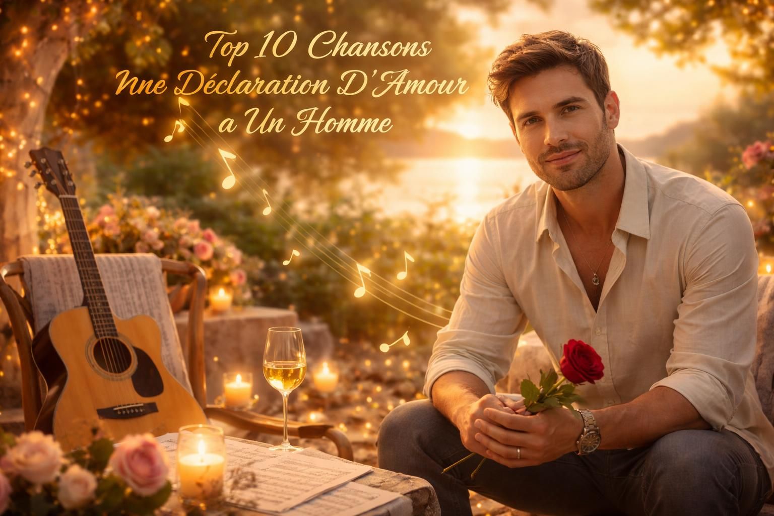 découvrez le top 10 des chansons d'une déclaration d'amour à un homme pour rendre votre moment unique et inoubliable avec des paroles touchantes et passionnées.